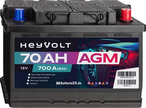 Bosch S5 A08 Autobatterie 70 Ah 760 A 12 V AGM Blei Säure Batterie