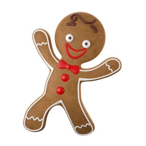 Male Happy Christmas Gingerbread Stock Photo By ©zahradnik 60334849