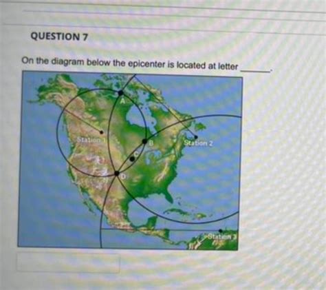 Solved On the diagram below the epicenter is located at | Chegg.com