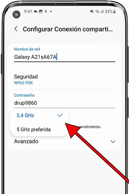 Cómo compartir internet desde Samsung Galaxy A55