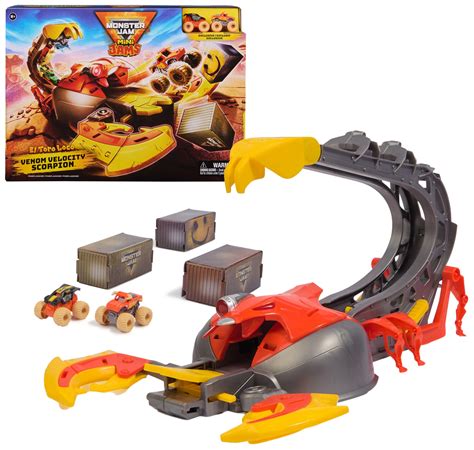 Monster Jam El Toro Loco S Venom Velocity Scorpion Spielset