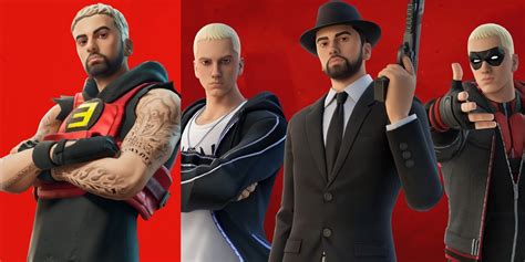 Fortnite: Eminem Showcase of All Skins