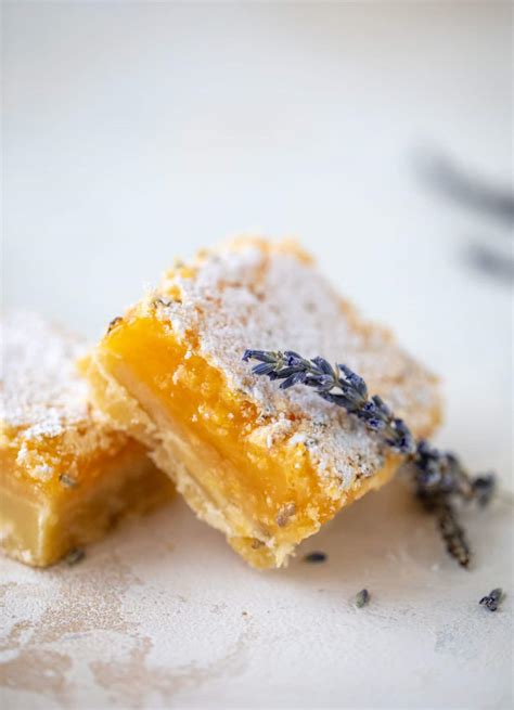 Lavender Lemon Bars Lemon Bars Recipe With Lavender