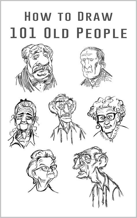 How To Draw 101 Old People How To Draw Old People Step By Step How To Draw Old People Easy