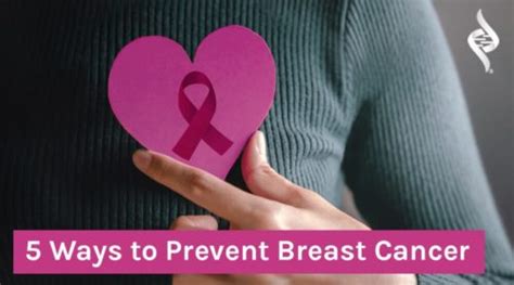 5 Ways To Prevent Breast Cancer Organixx