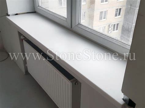 Подоконники из искусственного камня: купить по цене 8 180 руб. за метр ...