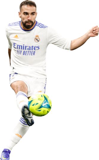 Dani Carvajal Real Madrid Football Render Footyrenders