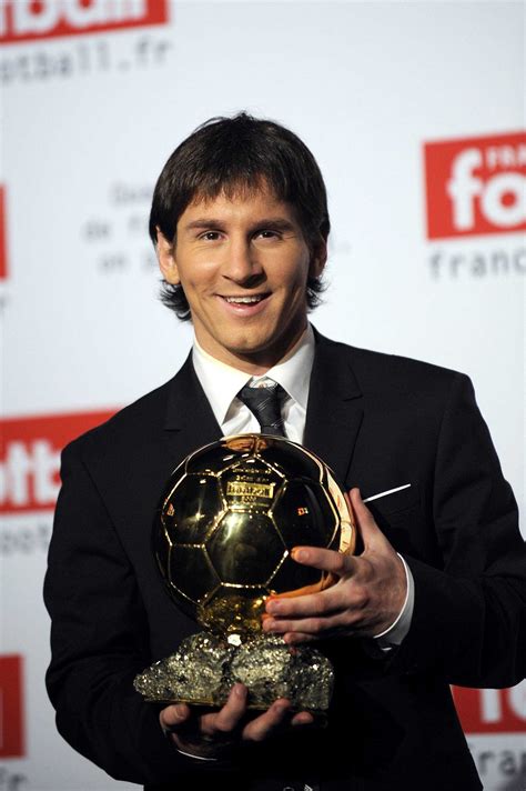 Messi With The Ballon
