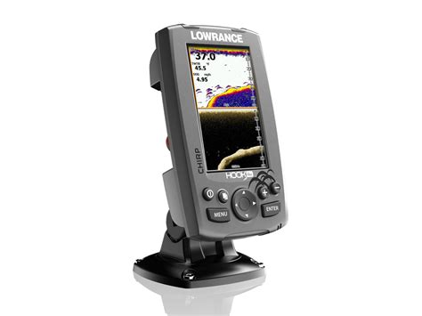 LOWRANCE Hook-4 CHIRP 83/200 455/800 GPS + BATERIE A NABÍJEČKA ZDARMA ...
