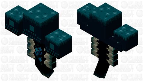 Warden Storm Minecraft Mob Skin