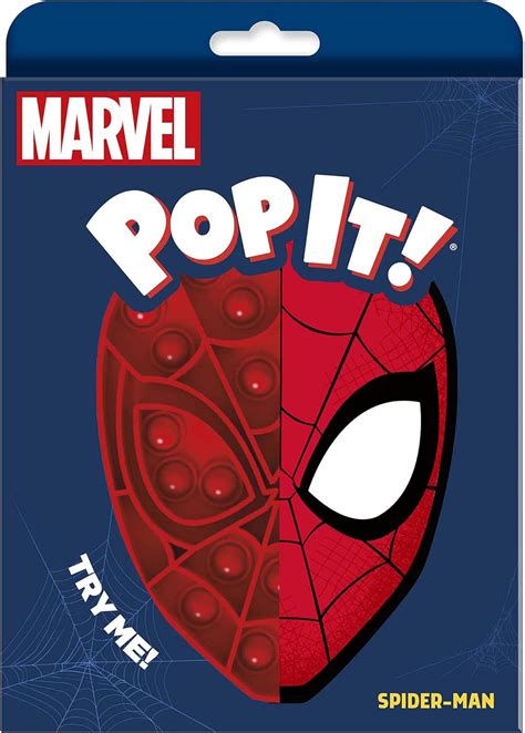 Pop It Marvel Spider Man Con Licencia Oficial Yaxa Store