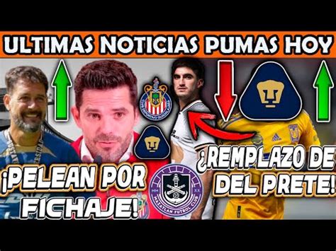 Ultima Hora Pumas Tendria Remplazo Del Prete Regresa Viejo Conocido