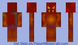 blaze king Minecraft Skin