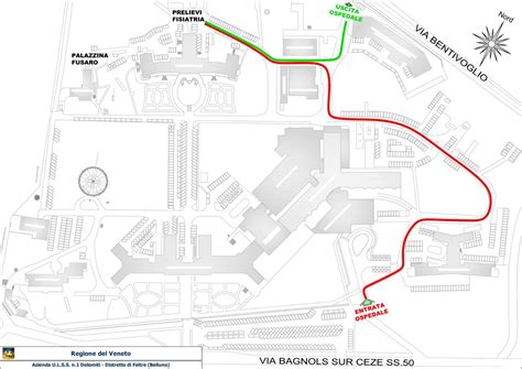 Ospedale di Feltre tutte le novità nei parcheggi dal 13 maggio