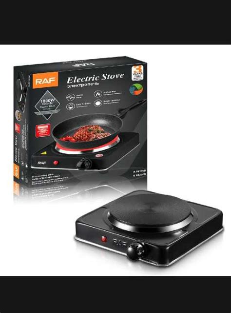 RAF R AB Electric Ceramic Stove W Cooking Hot Plate With Temperature Control Overheat
