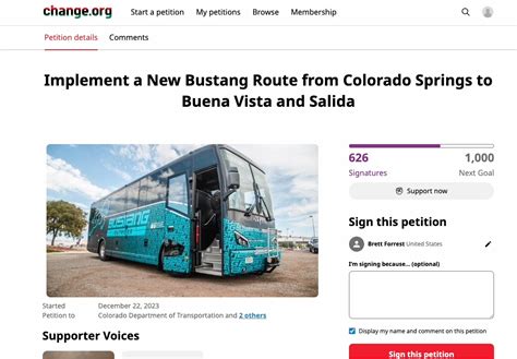 Petition For Bustang Route From Springs To Mountains