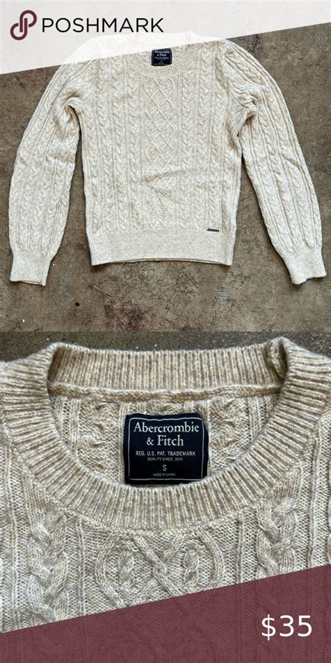 Abercrombie And Fitch Cableknit Sweater Cable Knit Sweaters Sweaters