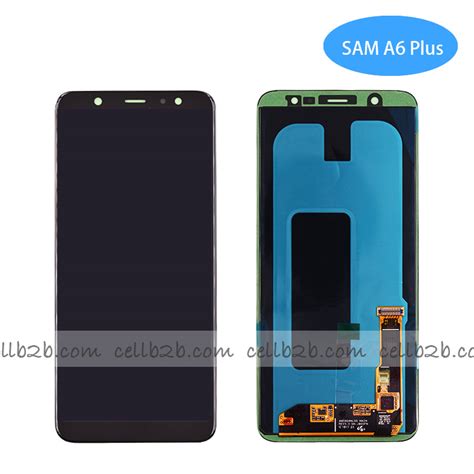 Pantalla Samsung SM A605F GALAXY A6 PLUS 2018 Negra OLED Completa