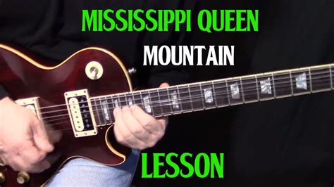 How To Play Mississippi Queen On Guitar By Mountain Leslie West