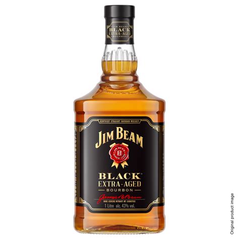 Jim Beam Straight Bourbon Black Label Extra Aged 86 W Jb Black Rock G