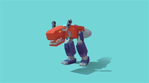 Voxel Optimus Rex 3D Model By Smiteis Fa8dc1e Sketchfab