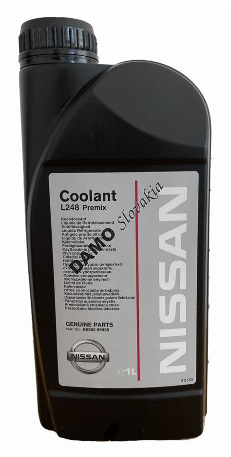 NISSAN L248 COOLANT PREMIX - 1l | DAMO Slovakia s.r.o.