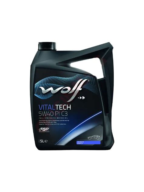 Wolf VitalTech 5w40 PI C3 5 L » Реновация BG