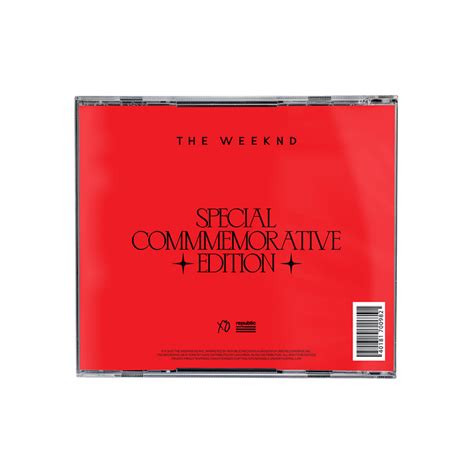 The Weeknd, BLINDING LIGHTS COMMEMORATIVE CD – Republic Records Official Store