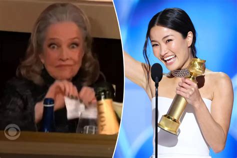 Kathy Bates Rips Up Her Golden Globes Speech After Losing To