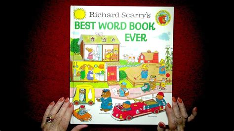 Richard Scarrys Best Word Book Ever Read By Nita Youtube