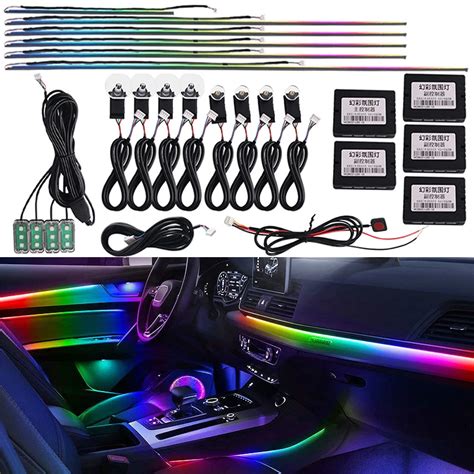 Symphony Luces LED De Ambiente Para Coche 18 En 1 Universal RGB Gu A