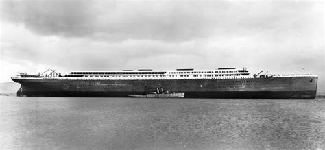 Britannic The Younger Sister Of Olympic And Titanic In This Photo