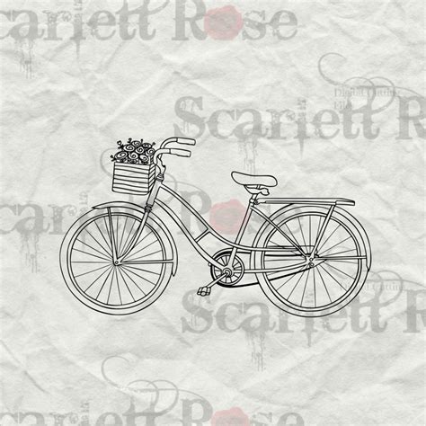 Vintage vélo SVG coupe fichier clipart au format jpeg eps Etsy