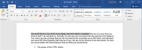 MS Word features and tips you probably did not know about! | HiTech Service