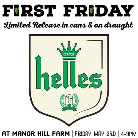 May 3 First Friday Release Manor Helles Ellicott City Md Patch