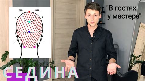 Седина , как окрасить седину в сложных техниках - YouTube