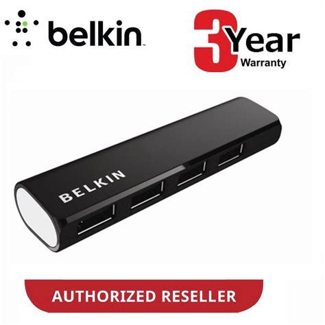 Belkin Usb Hub Port Ultra Slim Desktop Hub F U Ak Shopee Malaysia