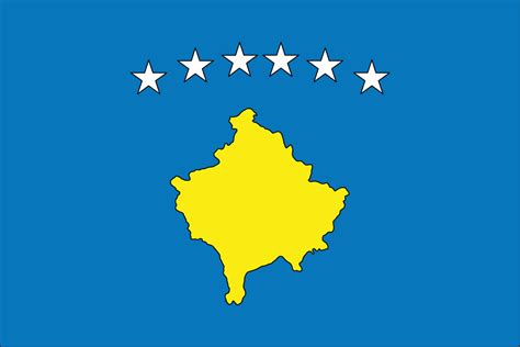 4x6" flag of Kosovo