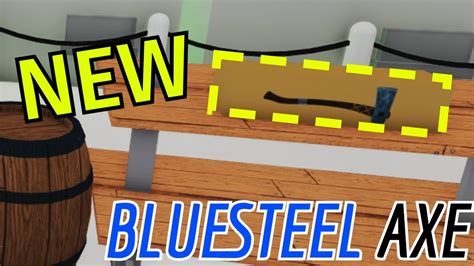 NEW Bluesteel Axe Lumber Tycoon 2 YouTube