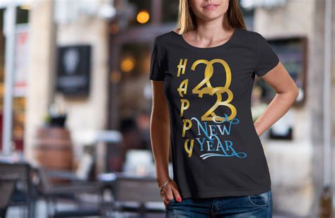 Golden New Year T Shirt Design Graphic By Ar88design · Creative Fabrica