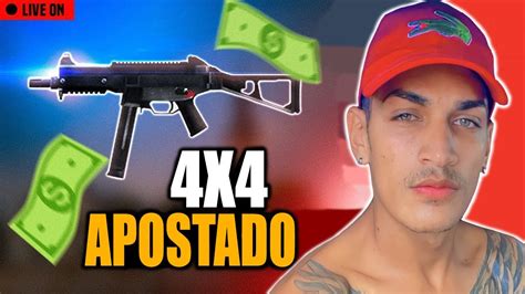 🔥 Free Fire Ao Vivo 🔥 4x4 Apostado Com Inscritos 🔥 RevelaÇÃo Do Chat