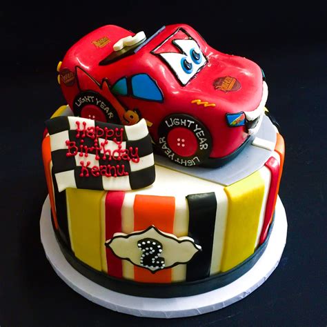 Cars Birthday Cake