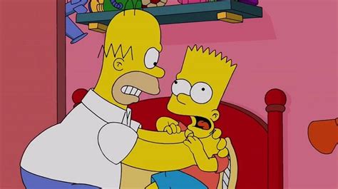 The Simpsons Execs Have Hilarious Response to Homer No Longer Strangling Bart