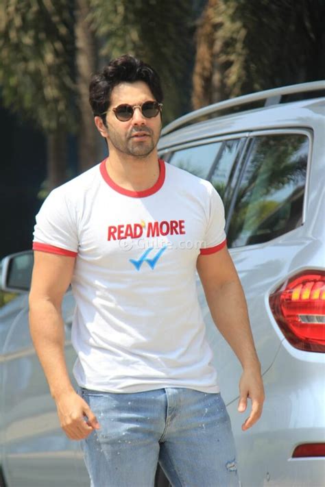 The Handsome Varun Dhawan Steps Out In Casual