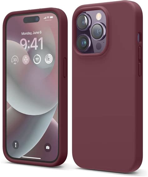 elago Liquid Silicone Case Kompatibel mit iPhone 14 Pro Hülle