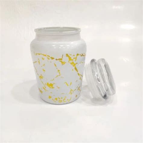 Glass Ml Matki Candle Jar For Dry Fruits Storage At Rs Piece In