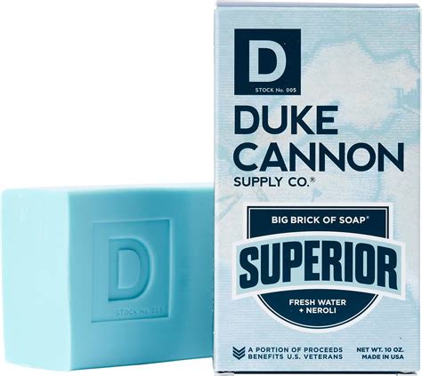 Duke Cannon Supply Co Big Brick Of Soap Superior Extra Large Mens Bar Soap With