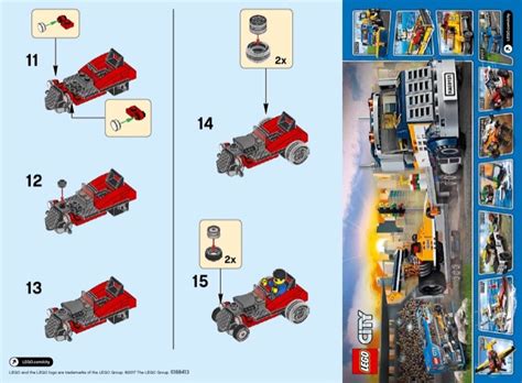 LEGO Instructions For Set Hot Rod City Traffic