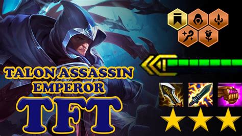 Assassin Talon ⭐⭐⭐ 3 Star Full Crit Tft Set 6 Teamfight Tactics