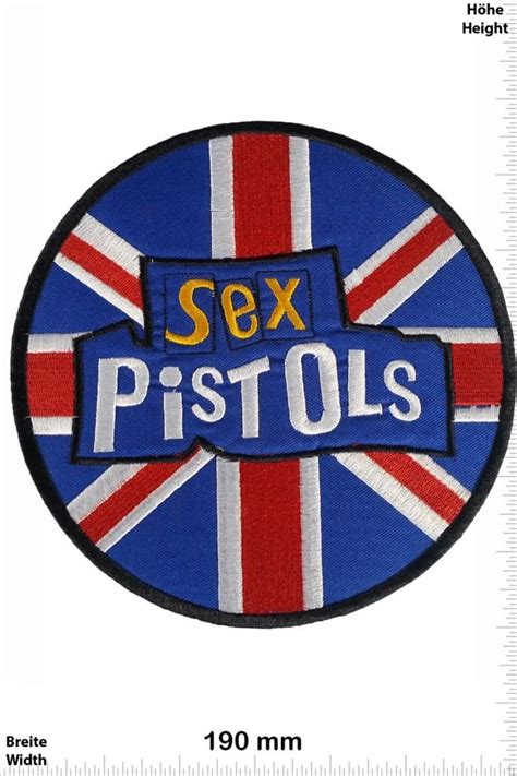 Sex Pistols Parche Parche Posterior Patch Llaveros Pegatinas Giga Mayor